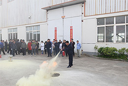 上海劍平“消防演習(xí)”提升安全防火活動(dòng)