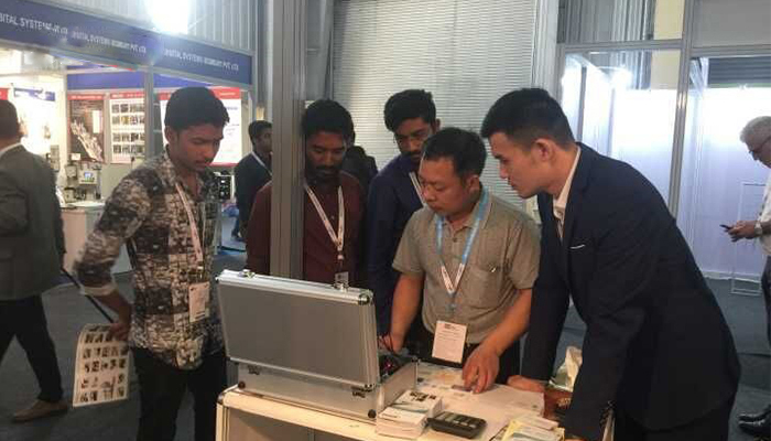 劍平平衡機—印度國際機床展會正在如火如荼地進行中