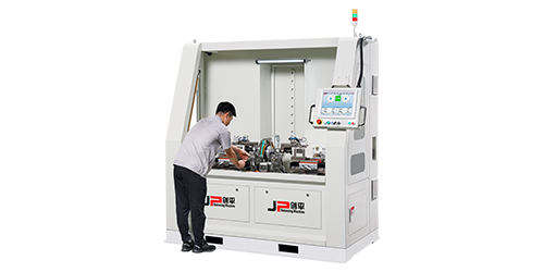 新能源電機轉(zhuǎn)子全自動平衡機對接機器人