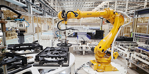 冷凝風扇組裝裝配線(機械手) 冷凝風扇組裝裝配線(機械手)