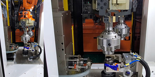 差速器殼橫鉆全自動(dòng)平衡機(jī)