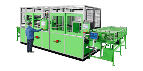 六工位全自動(dòng)剎車盤平衡機(jī)帶流水線 六工位全自動(dòng)剎車盤平衡機(jī)帶流水線