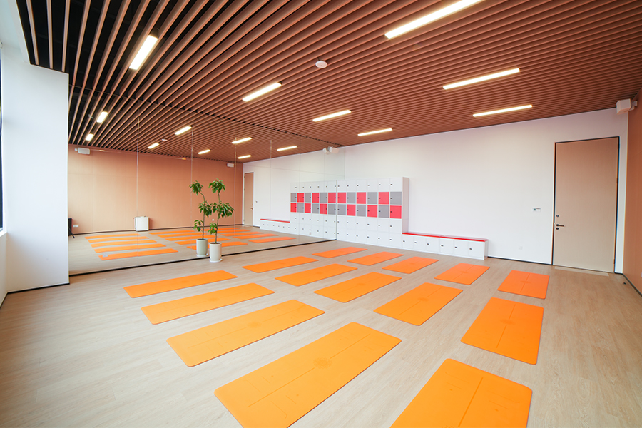 上海劍平研發(fā)總部瑜伽室
