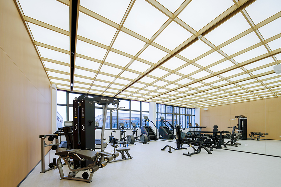 上海劍平研發(fā)總部健身房
